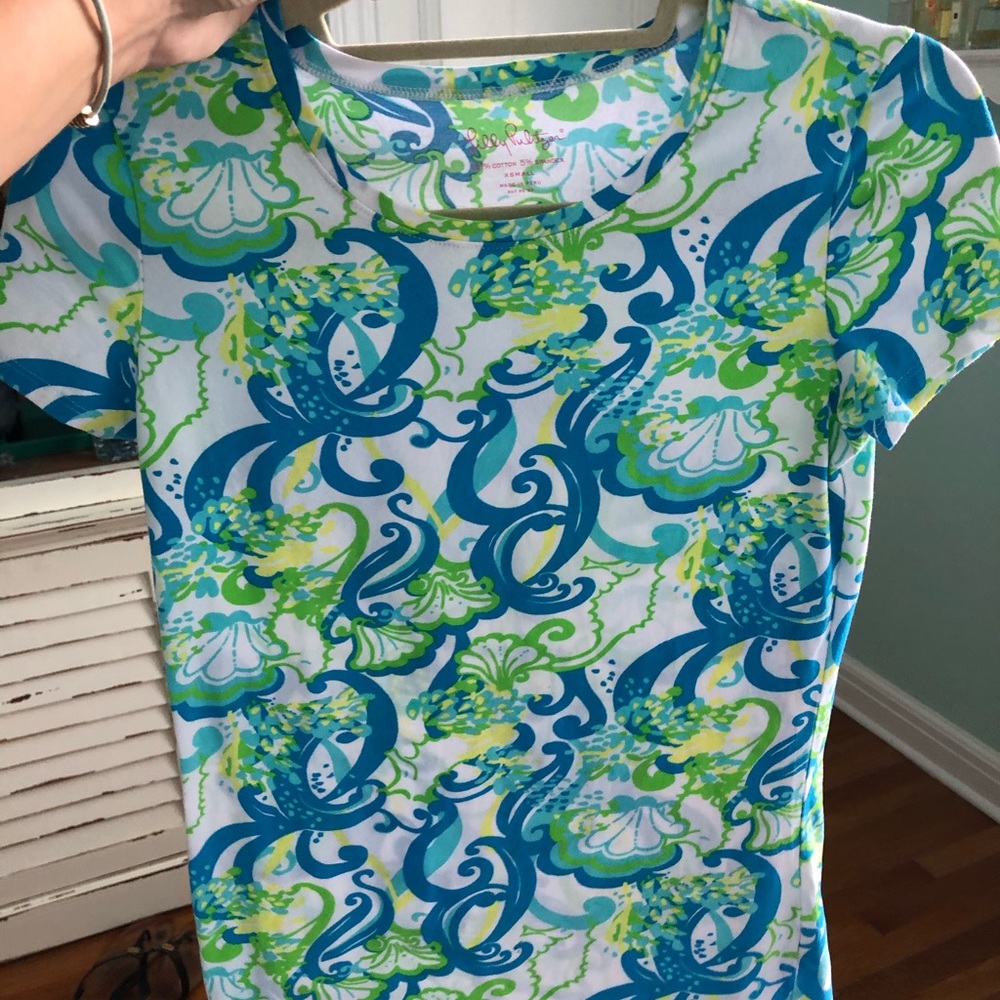 Lilly Pulitzer short sleeved shirt
